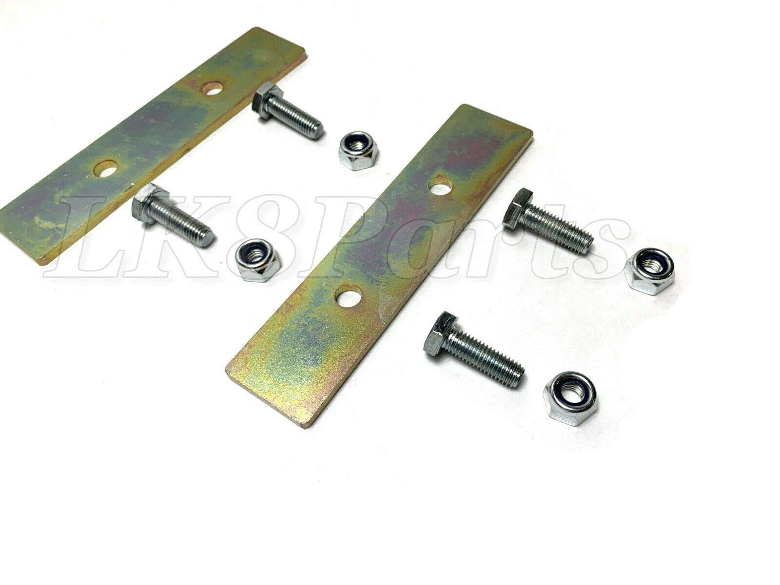 Terrafirma TF507 Defender 110/130 Rear Spring Retaining Plates - Heavy Duty Suspension Upgrade for Off-Road Adventures & Overlanding