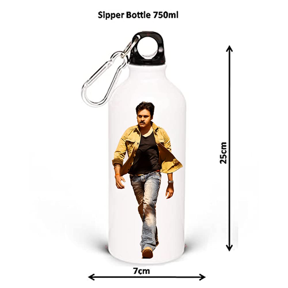 APC-Sipper Bottle with Lock Cap - Leak Proof, BPA Free, Glossy Finish - Perfect for Kids, Travel, Gym & Outdoor Activities