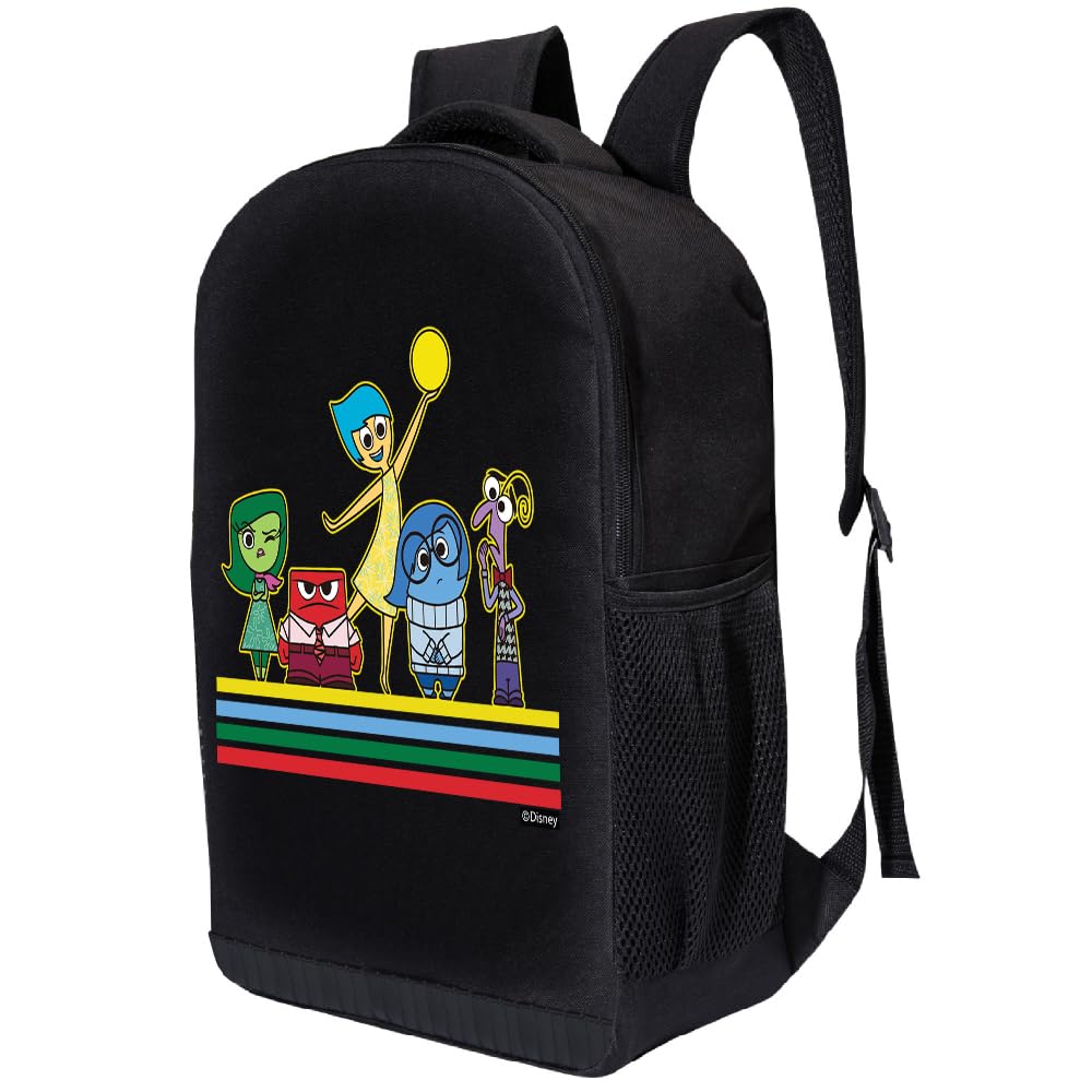 Disney Inside Out Kids Backpack for School, Travel & Daycare - Cute Unisex Shoulder Bag for Boys & Girls - Perfect for Toddlers, Preschool & Daily Use