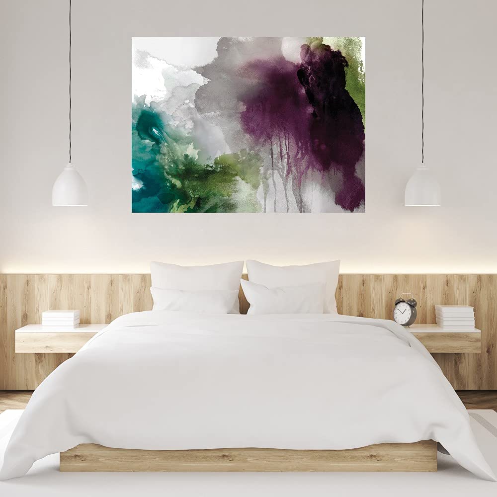 Premium Luvulite Fine Art Canvas Wall Decor by Artist Paul Duncan - 46x35 Inches - Ready to Hang - Modern Abstract Painting for Living Room, Bedroom, Office & More - Perfect for Home Decor, Housewarming Gifts & Interior Design