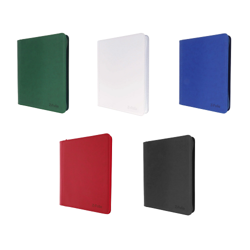 BCW Z-Folio 9-Pocket LX Toploader Trading Card Album - Premium Storage for Sports Cards, Pokemon & MTG - Perfect for Collectors & Game Nights