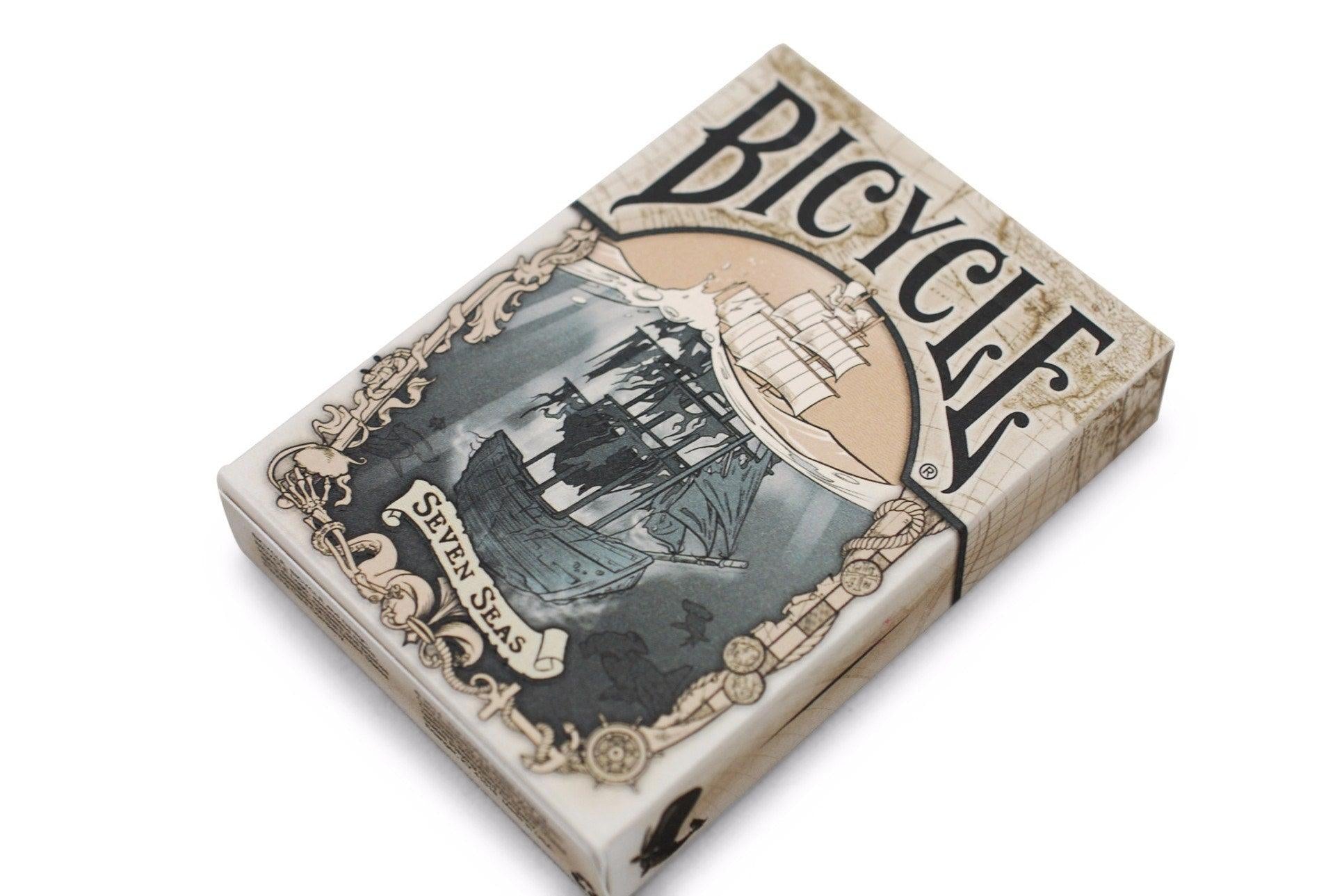 Bicycle® Seven Seas Playing Cards - Premium Quality Poker Cards for Magic Tricks, Cardistry & Casino Games - Perfect for Professional Magicians, Card Players & Collectors