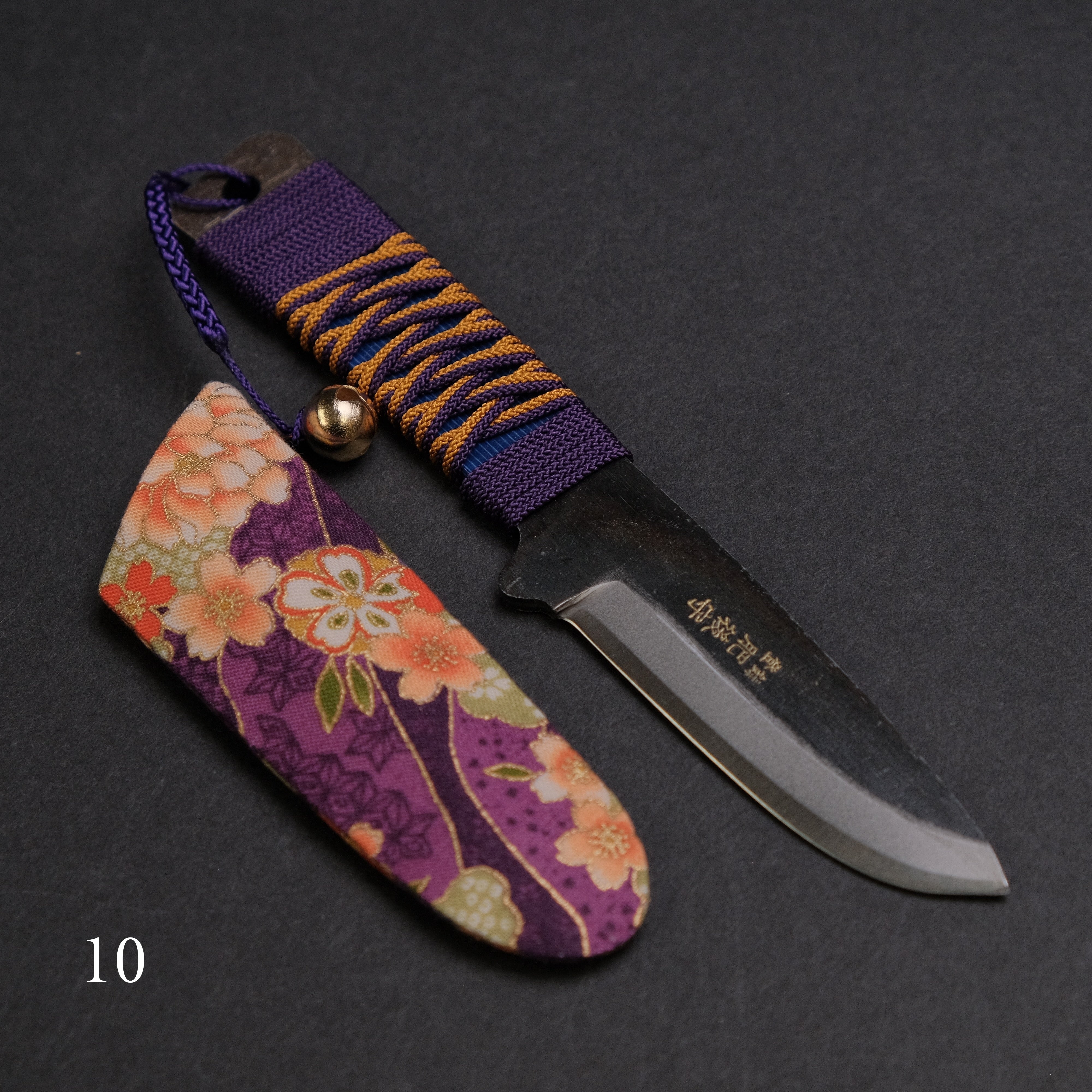 Higonokami Kogatana Japanese Fixed Blade Knife 155mm - Traditional Folding Pocket Knife for Outdoor, Camping & EDC (Multiple Colors Available)