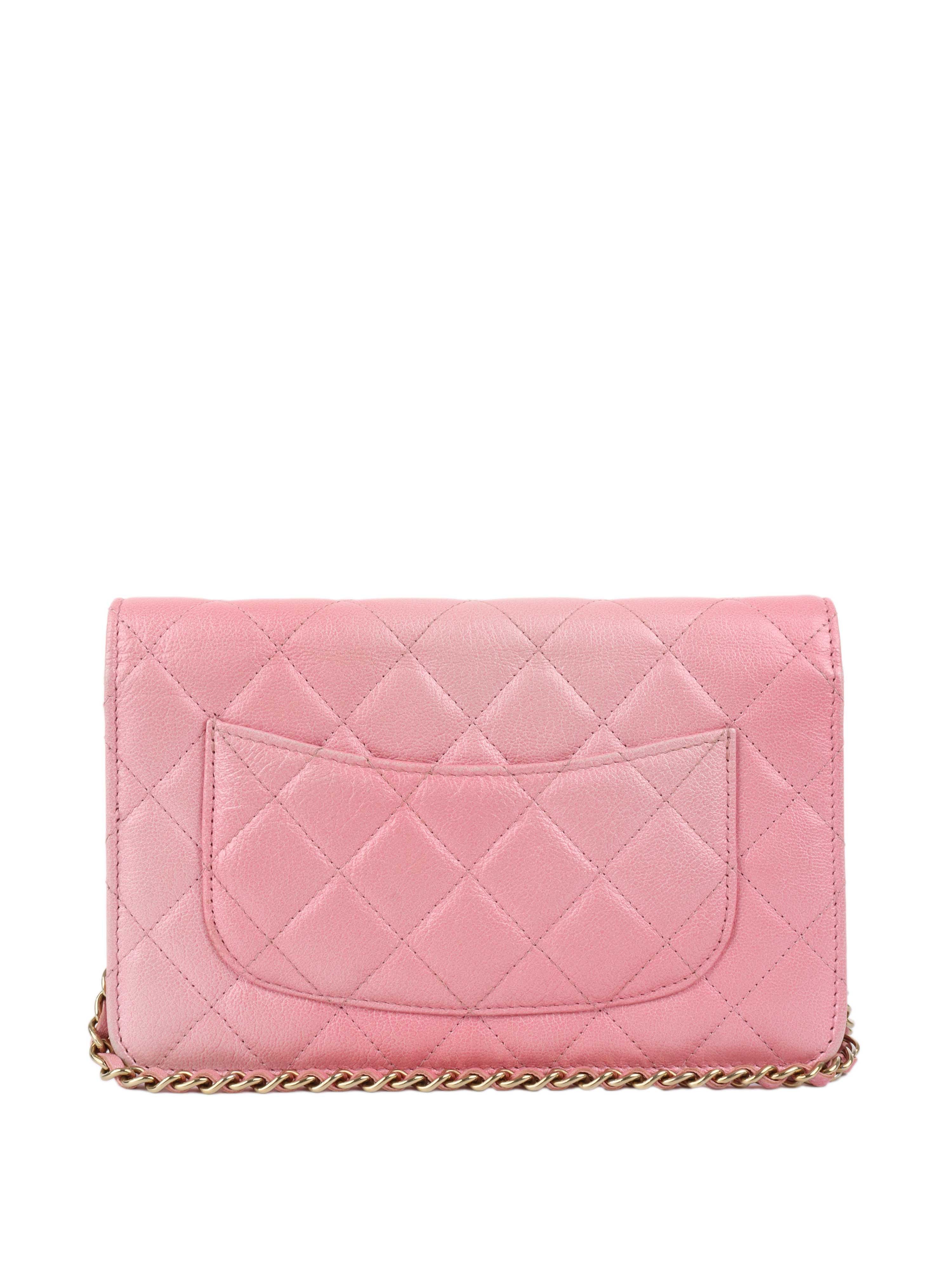 Chanel Light Pink Wallet on Chain - Stylish Crossbody Bag for Women | Perfect for Parties, Dates & Everyday Use