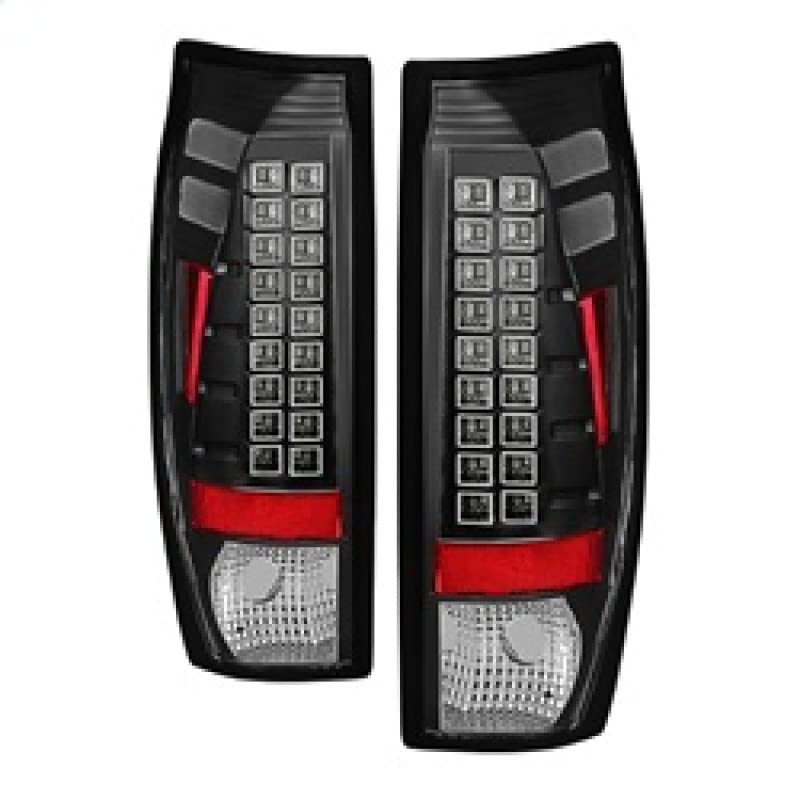 Spyder Auto 5001061 LED Tail Lights Black/Clear - High-Performance Brake Lights for Trucks & SUVs
