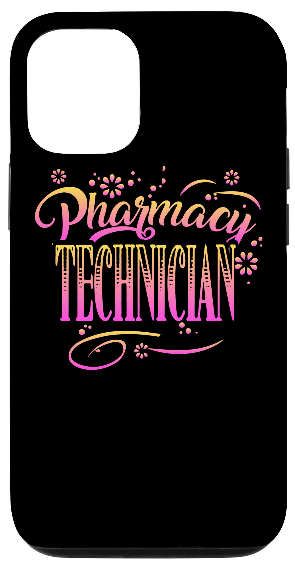 Certified Pharmacy Tech Inspiring iPhone 12/12 Pro Case - Perfect for Healthcare Professionals & Medical Students