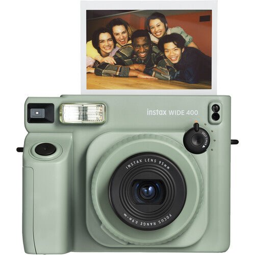 Fujifilm INSTAX WIDE 400 Instant Film Camera - Wide Format Polaroid Style for Parties, Travel & Home Decor (White)