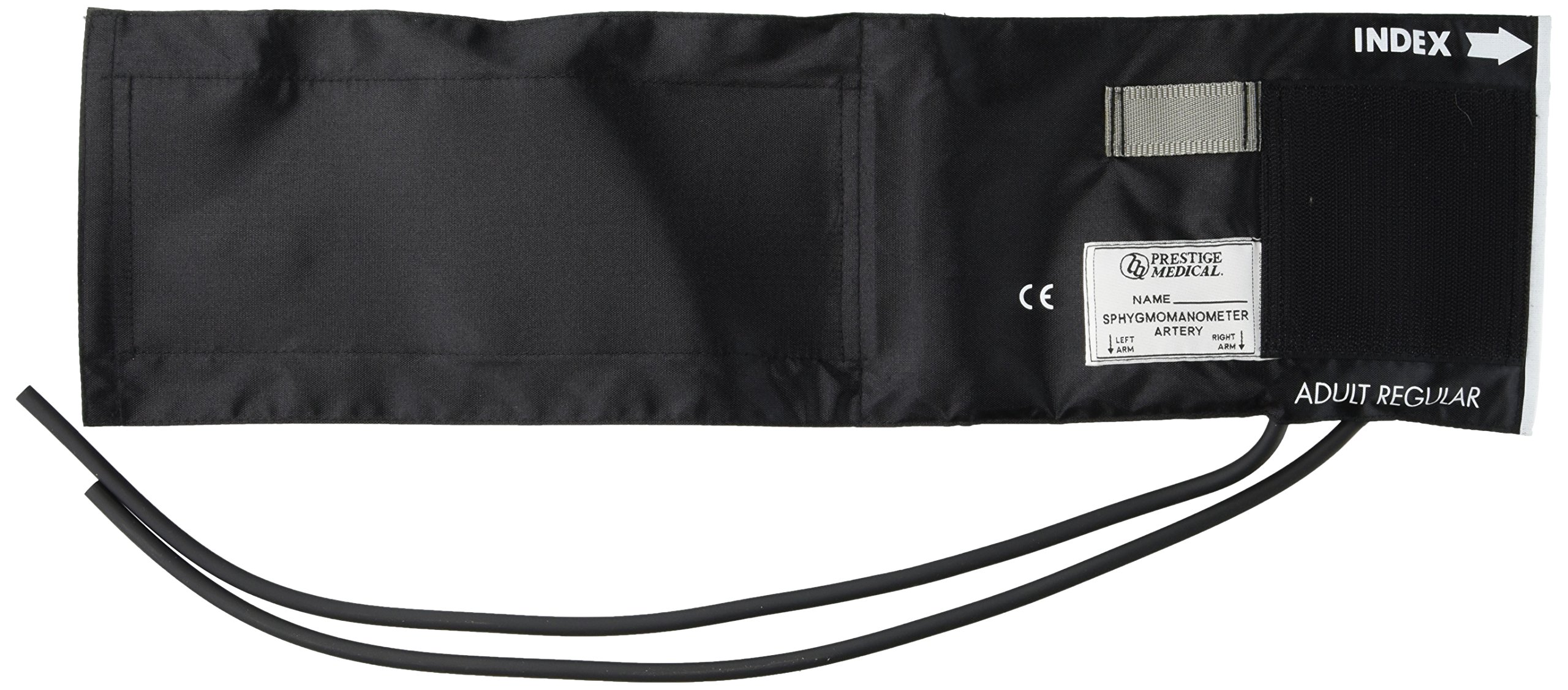 Prestige Medical Adult Nylon Blood Pressure Cuff with Bladder - Black, 3.8 oz - Perfect for Home Use, Clinics & Medical Professionals