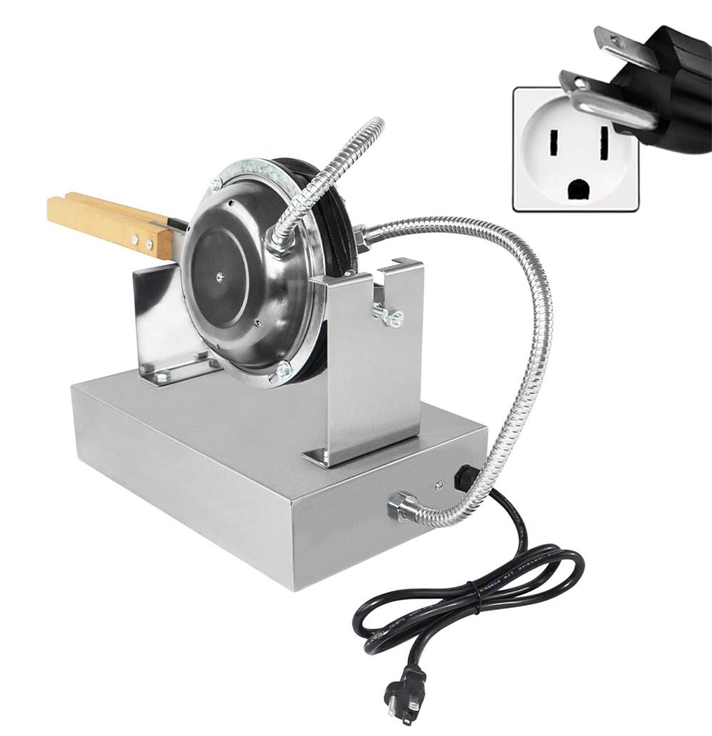 Electric Bubble Waffle Maker Machine - 110V Non-Stick Manual Waffle Iron for Homemade Egg Puffs & Bubble Waffles - Perfect for Breakfast, Desserts, and Party Snacks