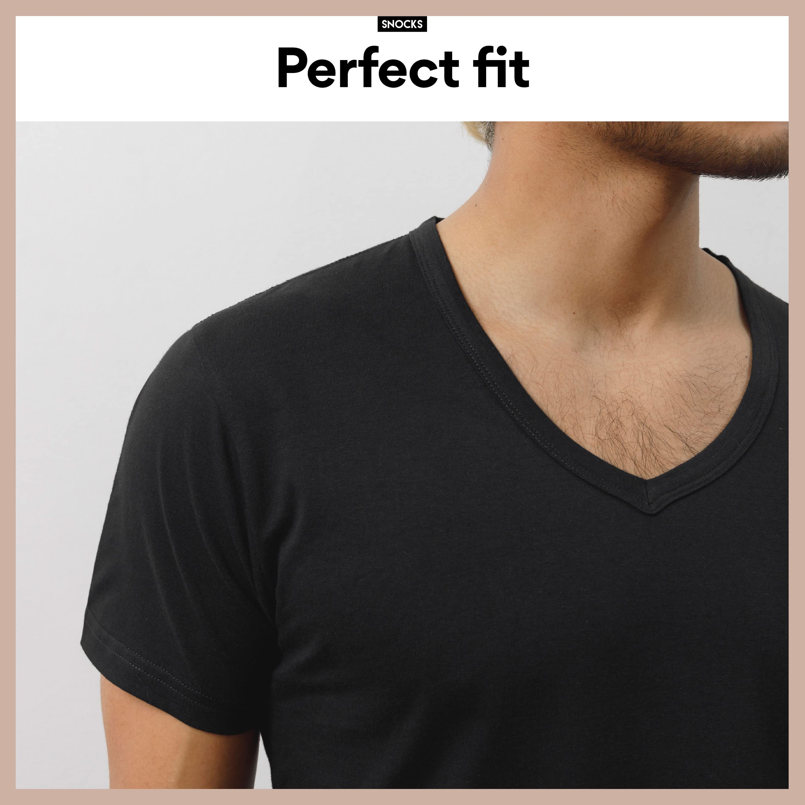 Premium Men's Snocks T-Shirt - Soft Cotton Crew Neck Tee for Casual Wear, Gym & Everyday Comfort | Breathable & Lightweight for Workouts, Travel & Lounge