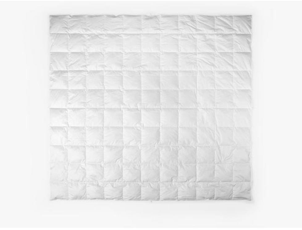 Mariposa Lightweight King Size Down Comforter - 700 Fill Power Hypoallergenic All-Season Warmth for Bedroom, Guest Room, or Dorm
