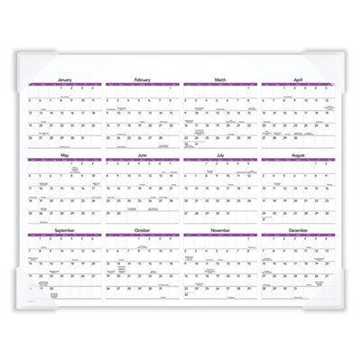 AT A GLANCE® 2025 Monthly Desk Calendar with Adorable Puppies Photography - 22 x 17 Inches, White Sheets & Clear Corners (January to December) - Perfect for Office, Home, or Gift Giving