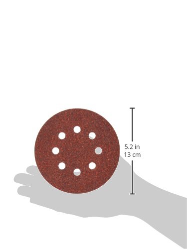 ALI INDUSTRIES 4144 5-Inch 60 Grit Sanding Discs - 15 Pack for Woodworking, Metal Polishing & DIY Projects - Premium Sandpaper for Angle Grinders & Orbital Sanders