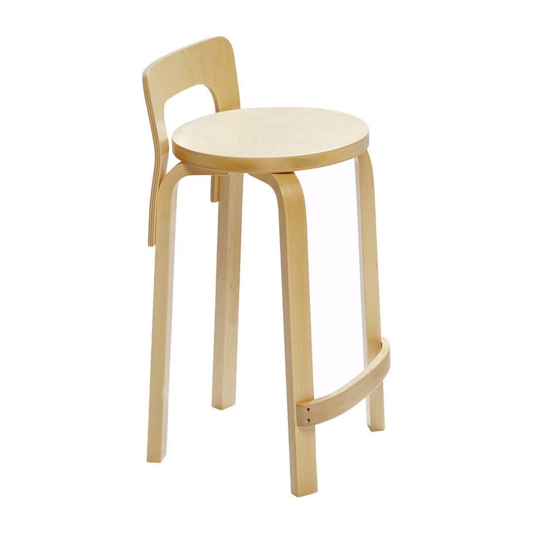 Artek K65 High Chair - Modern Wooden Baby High Chair for Dining & Feeding - Perfect for Home, Restaurant & Nursery Use