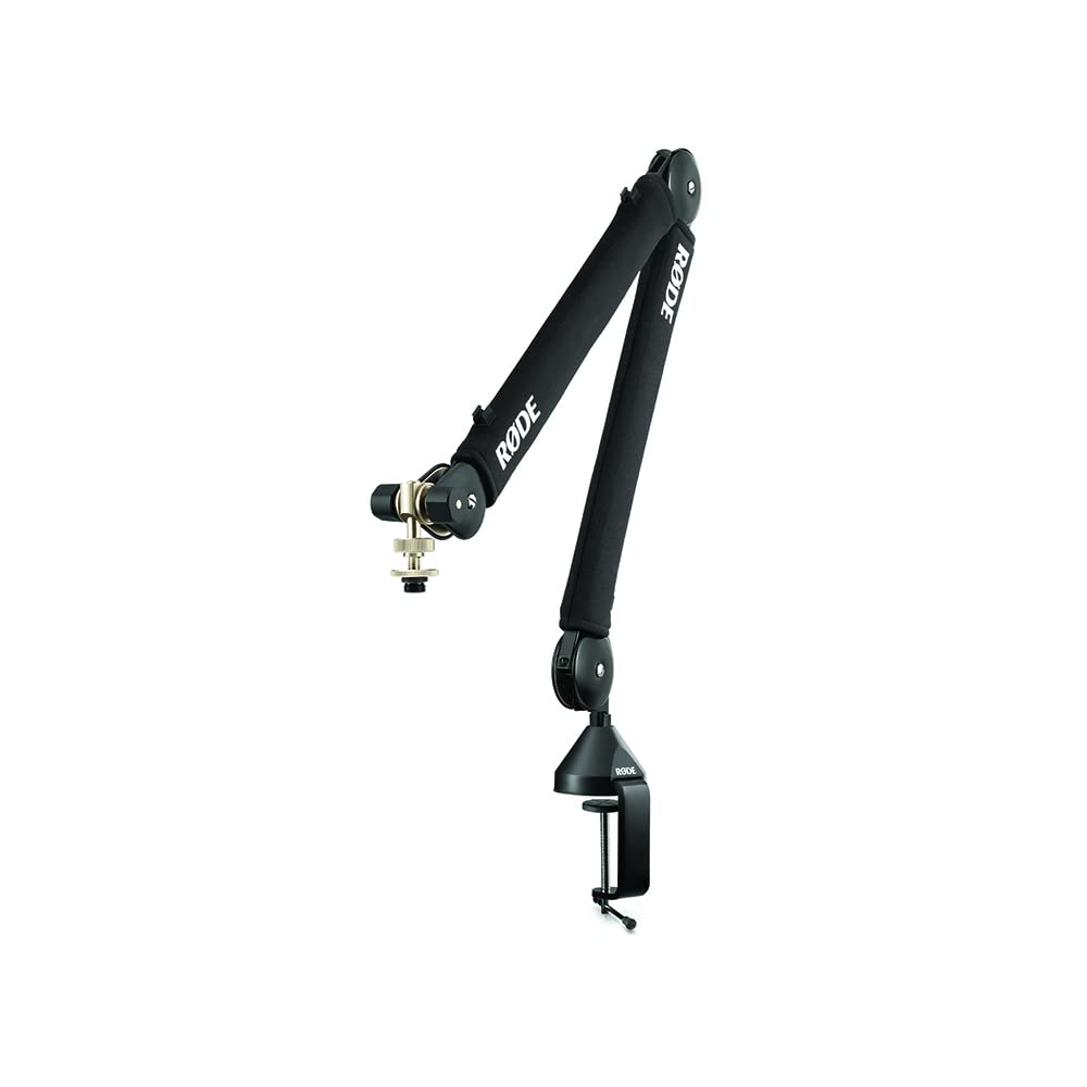 Rode Procaster Dynamic Broadcast Microphone with PSA1+ Desk Mount Boom Arm - Professional Studio Recording, Podcasting & Streaming Setup