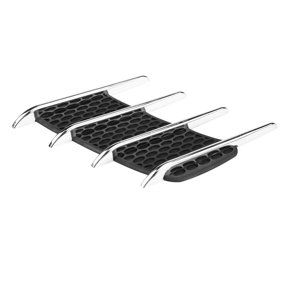 1 Pair Car Air Flow Vent Cover - Exterior Hood Side Shark Gills Outlet Decorative Trim Sticker for Vehicle Aerodynamics & Style | Perfect for Car Enthusiasts & Auto Shows