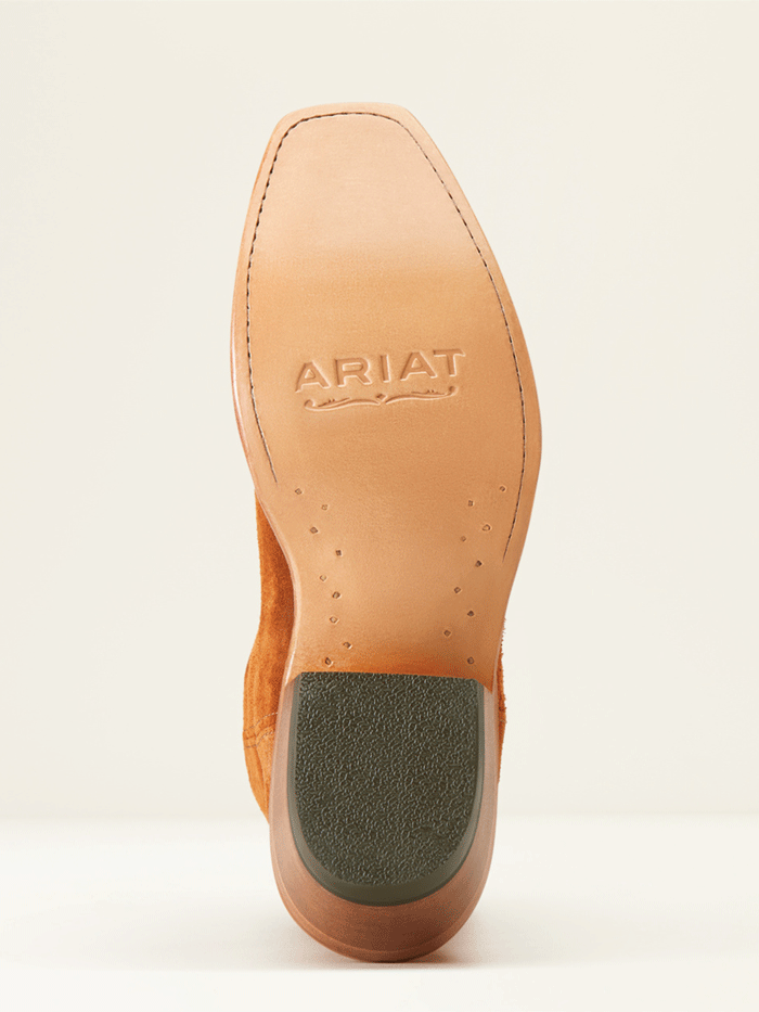 Ariat 10047001 Women's Memphis Western Boot in Penny Roughout - Perfect for Country Dancing, Rodeos & Western Fashion