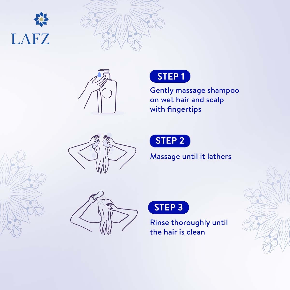 Lafz Onion & Black Seed Hair Shampoo - 200ml for Hair Growth & Scalp Care - Perfect for Dry, Damaged Hair & Dandruff Treatment