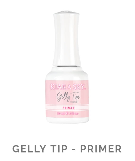 KIARASKY Gelly Tip Primer - Long-Lasting Nail Primer for Gel & Acrylic Nails - Perfect for DIY Manicures & Salon Use