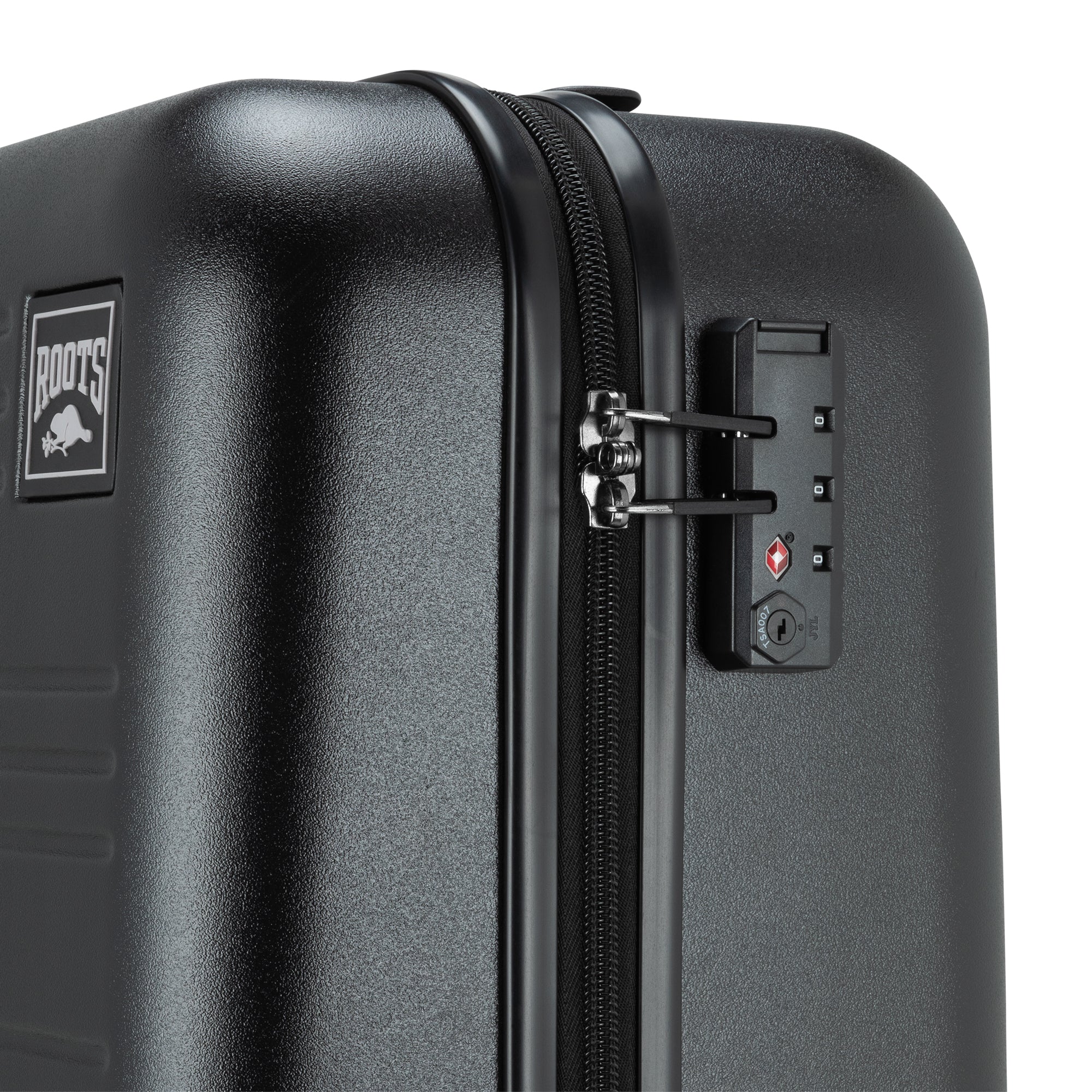 Roots Chalet Spinner Carry On Luggage - Lightweight Expandable Suitcase with 360° Wheels for Air Travel, Business Trips & Weekend Getaways