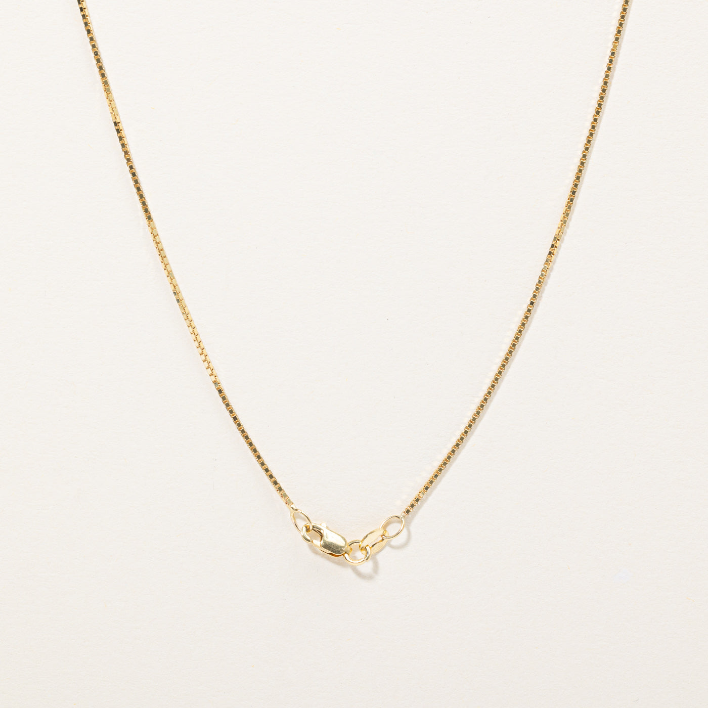 10K Yellow Gold Box Link Chain Necklace - 20 Inch Solid Gold Rope Chain for Men & Women - Perfect for Layering, Gifting & Everyday Wear
