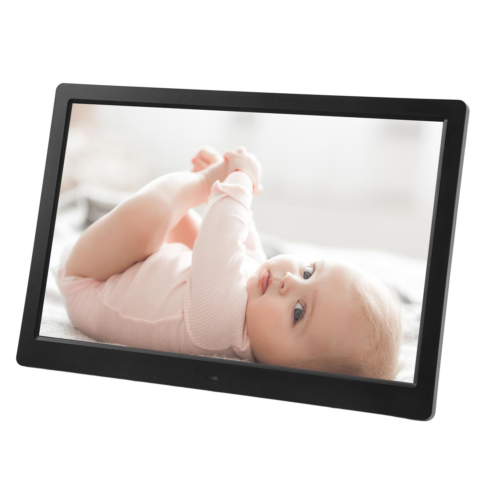 14.1 Inch Large Digital Picture Frame - HD Display with Video Playback, Remote Control & Built-in Speaker (100-240V) - Perfect for Home Decor, Office Display & Gift Giving