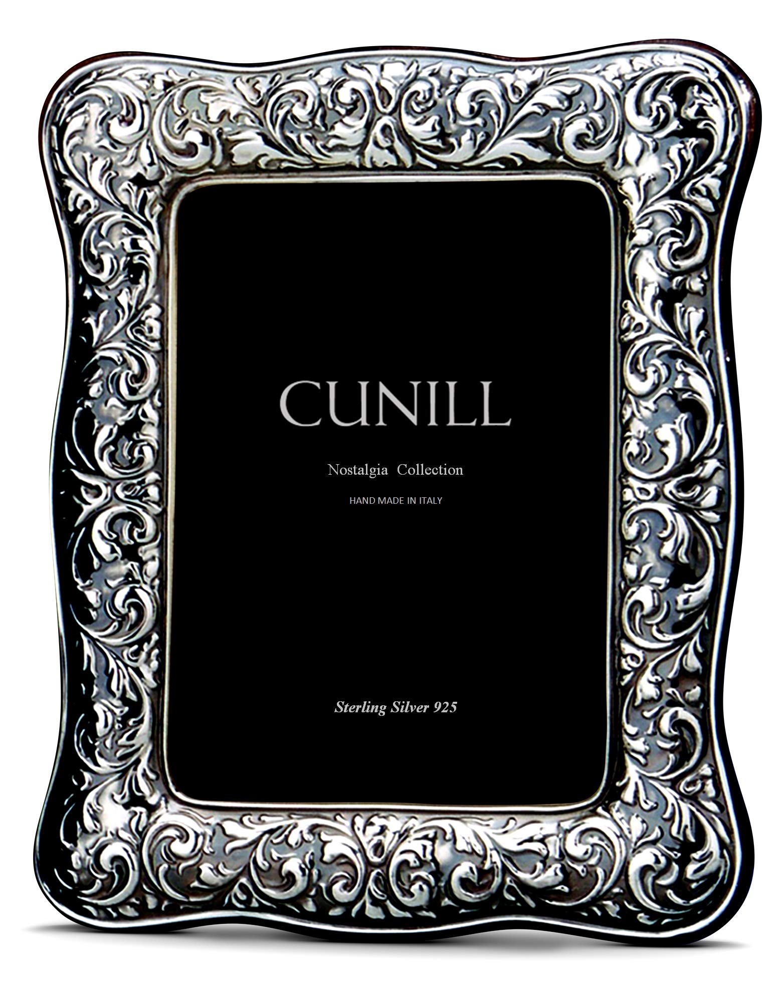 Vintage .925 Sterling Silver 4x6 Picture Frame - Cunill Nostalgia Athena for Wedding, Anniversary & Home Decor