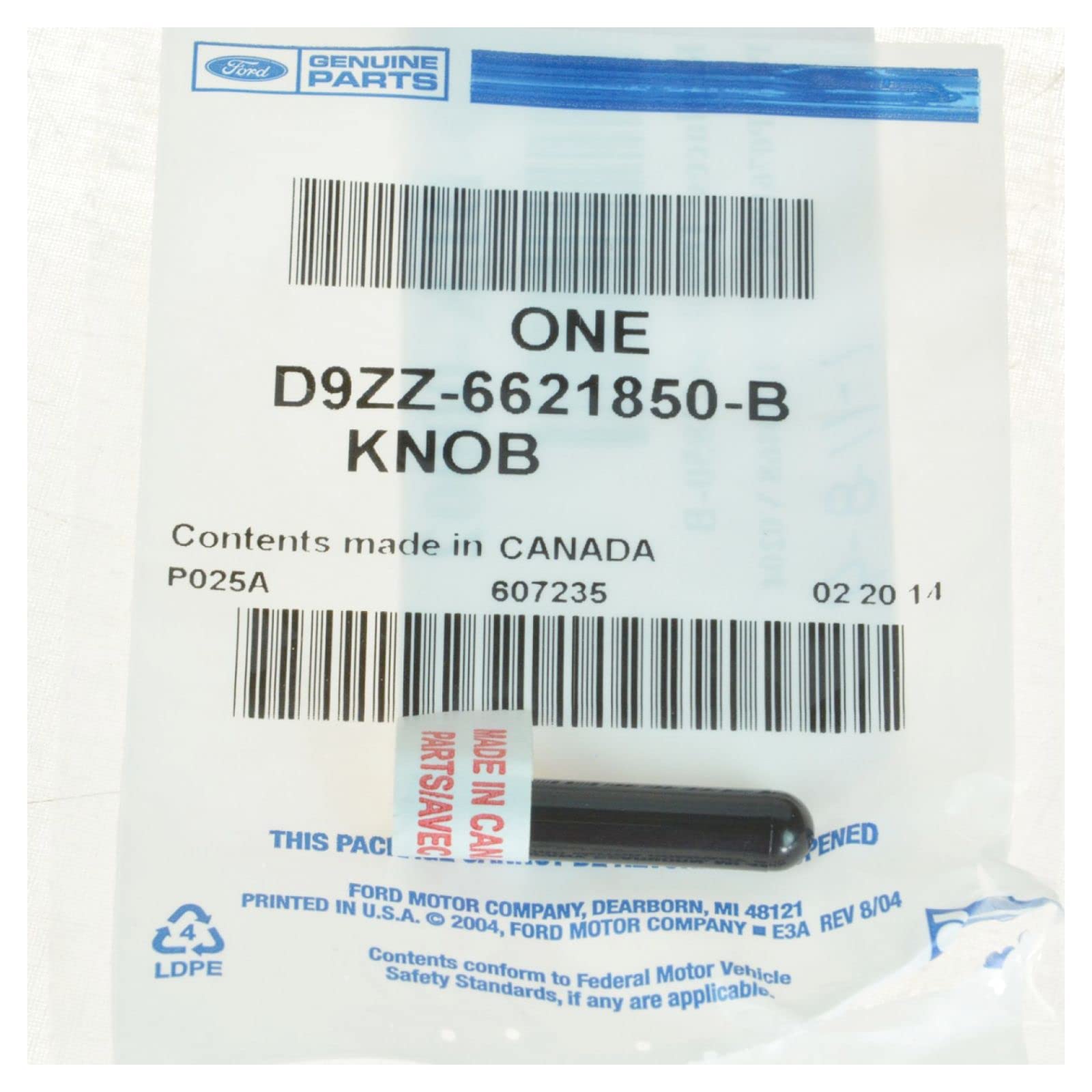 Ford Lincoln Door Lock Pull Knob - Front or Rear Left/Right Side (LH RH) Replacement - Perfect for Car Door Lock Repair & Maintenance