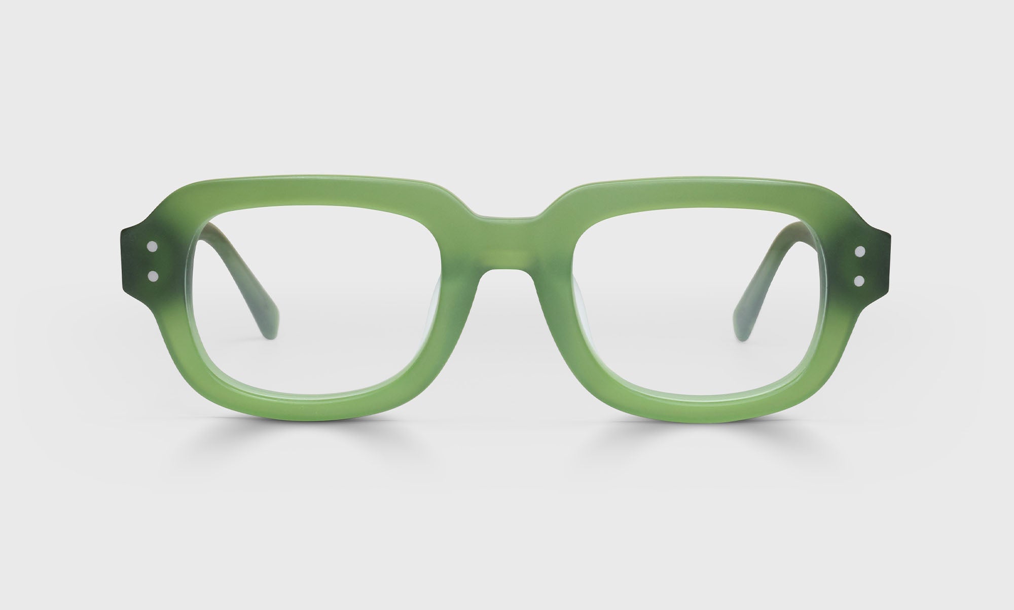 17 - Green Crystal Front and Temples