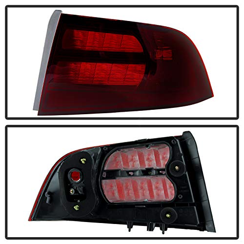 2004-2008 Acura TL OEM Style Rear Brake Tail Lights - Perfect for Night Driving & Car Customization