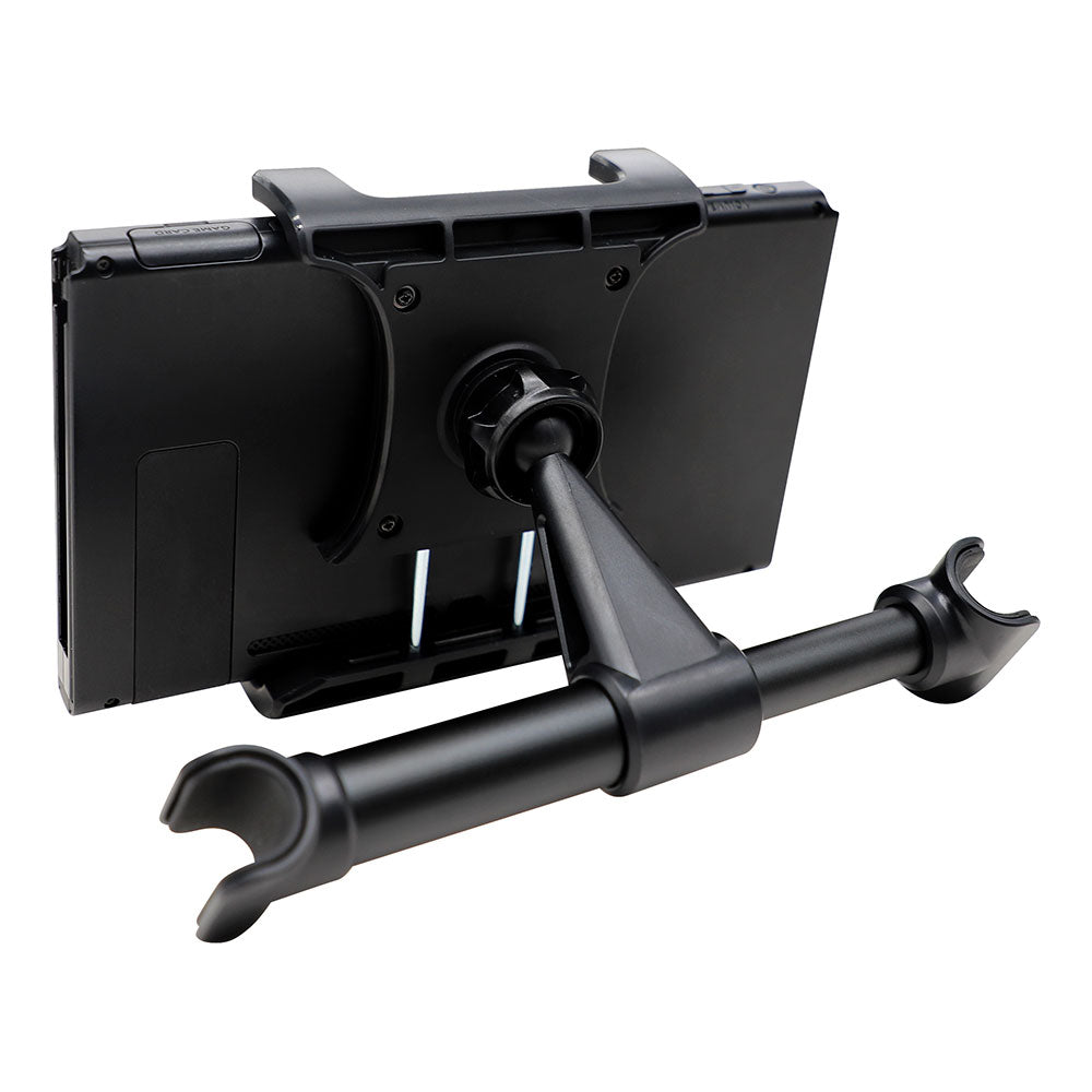 Powerwave Nintendo Switch Car Back Seat Mount Holder - Adjustable & Secure Gaming Stand for Kids & Adults - Perfect for Road Trips & Long Drives