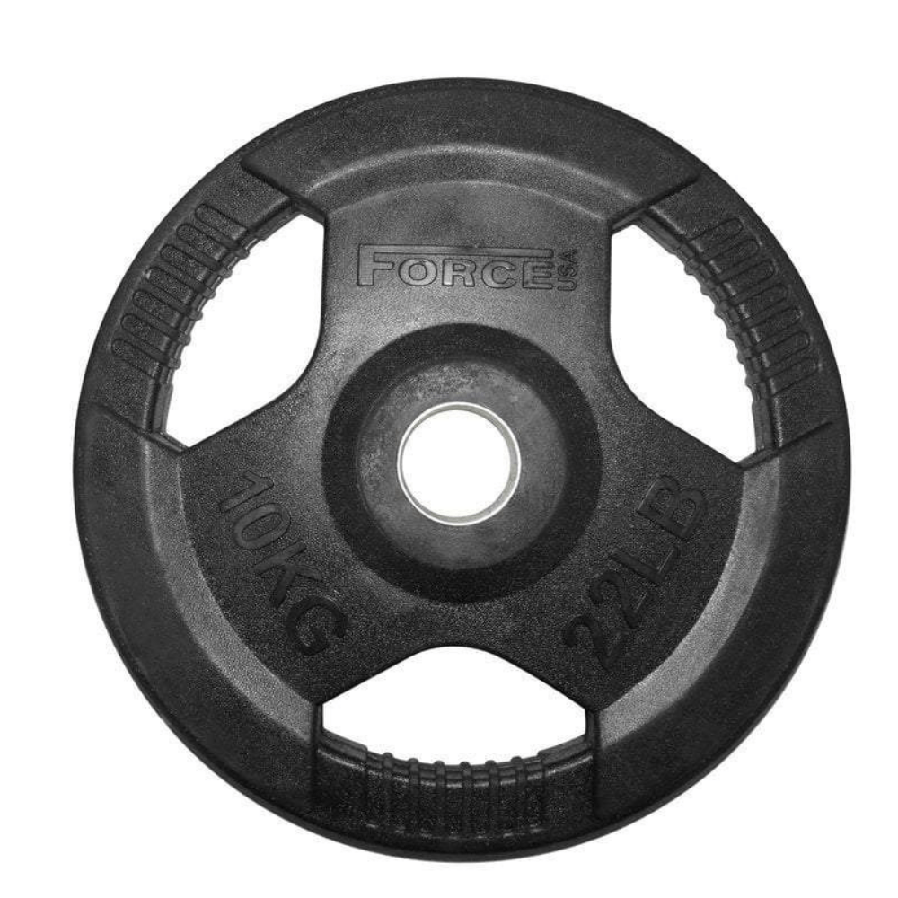 Force USA 95kg Olympic Barbell & Weight Plates Set - Home Gym Strength Training Equipment for Weightlifting & CrossFit Workouts