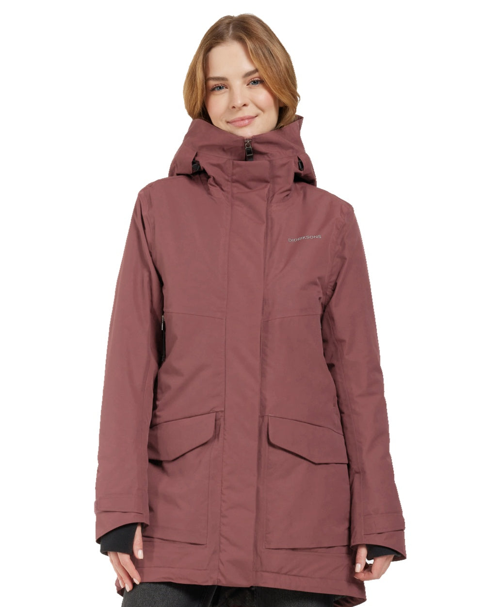 Didriksons Frida Women's Waterproof Winter Parka Jacket - Windproof Insulated Coat for Cold Weather - Perfect for Snowboarding, Skiing & Outdoor Activities