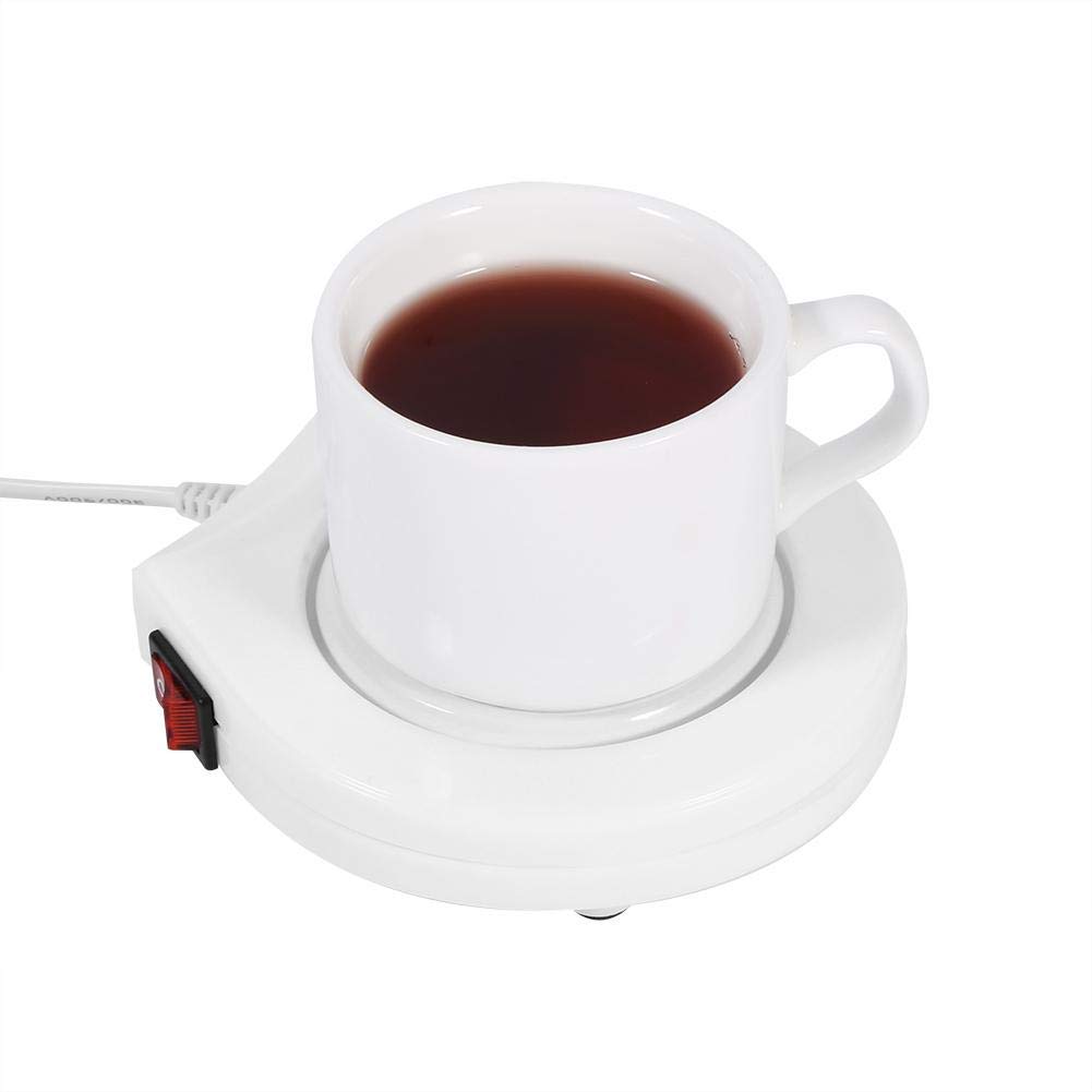 Electric Coffee Mug Warmer - 110V Portable Heater for Desk, Tea & Milk - US Plug