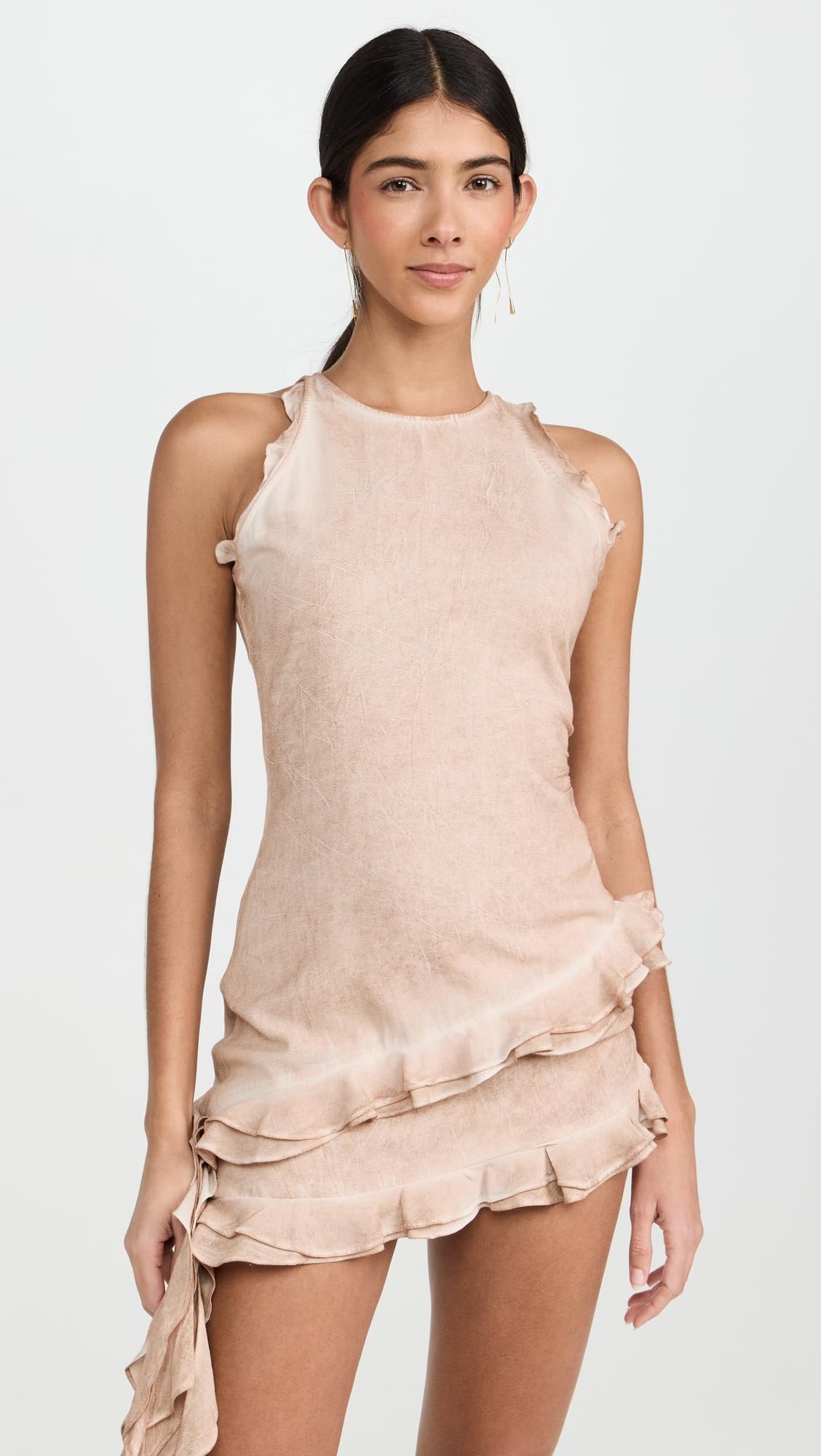 Stylish Women's Short Sleeve Summer Dress - Flowy Casual Mini Dress for Beach, Party & Everyday Wear