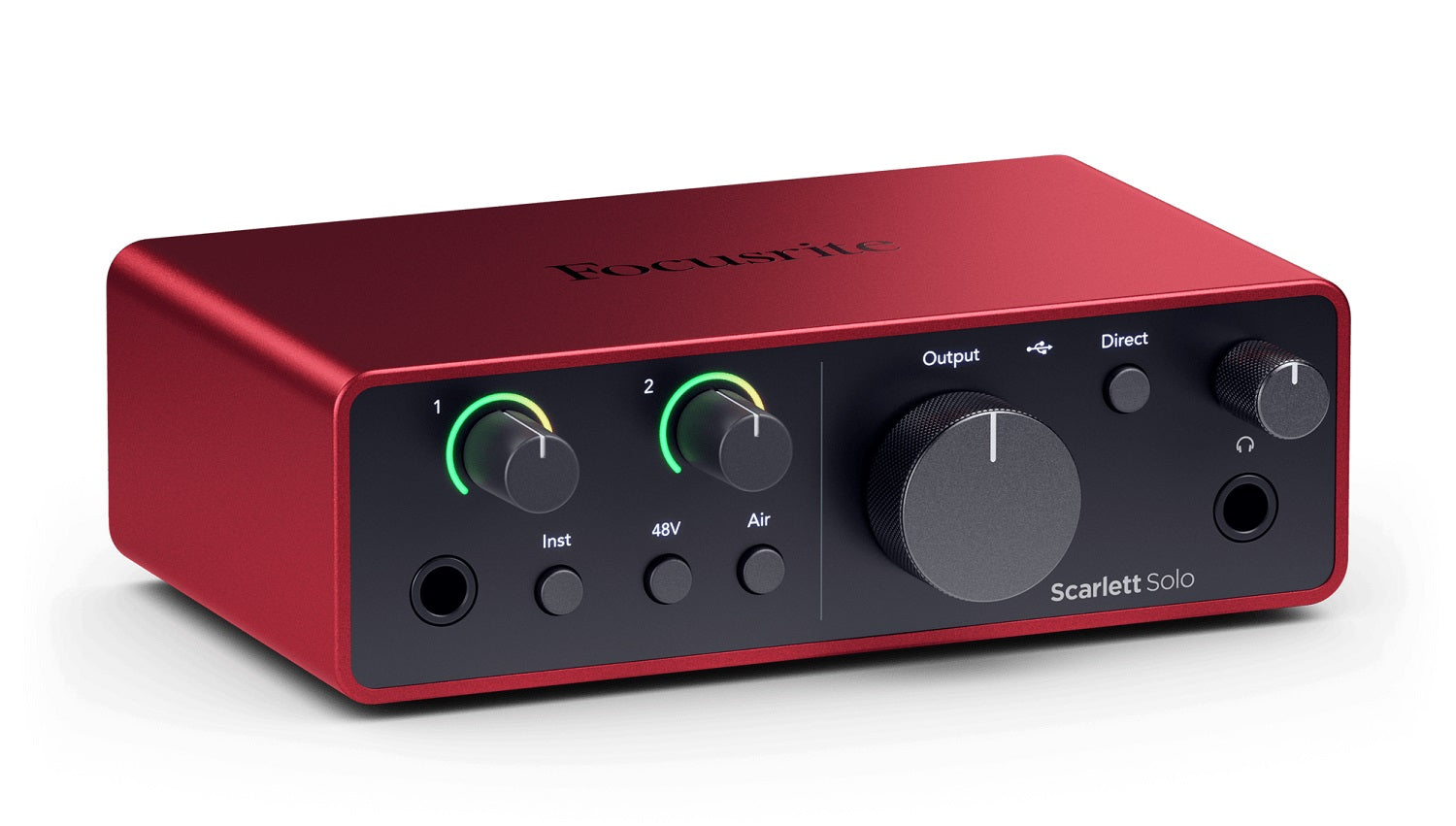 Scarlett SOLO (4th Gen) USB Audio Interface - Professional Studio Recording, Podcasting & Music Production for Home & Studio Use
