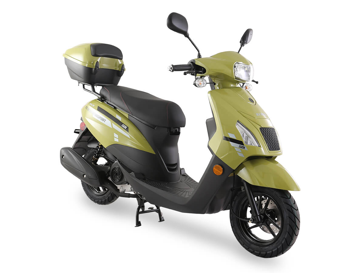 Venom Cali 50cc Moped Scooter - Automatic Transmission for Urban Commuting & Short Trips