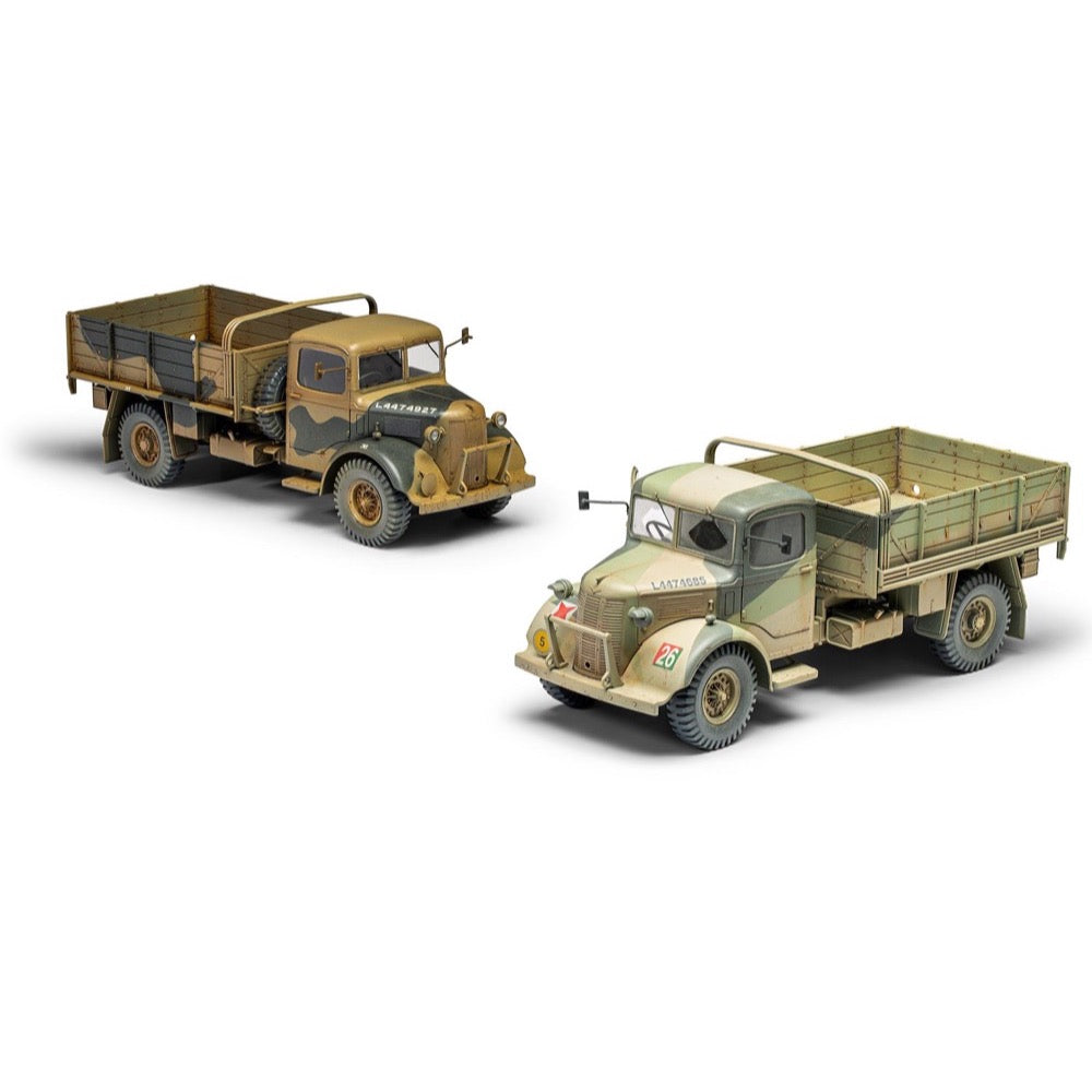Airfix 1380 1/35 Scale WWII British Army 30cwt 4x2 G.S. Truck Military Vehicle Model Kit - Perfect for History Enthusiasts & Scale Model Collectors