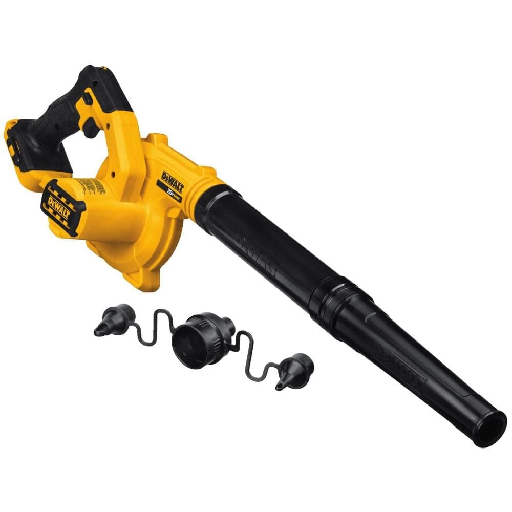 DEWALT DCE100B 20V MAX Cordless Leaf Blower - 100 CFM High Airflow, Variable Speed Control, Trigger Lock - Ideal for Yard Cleanup, Driveway Clearing, and Outdoor Maintenance (Bare Tool)