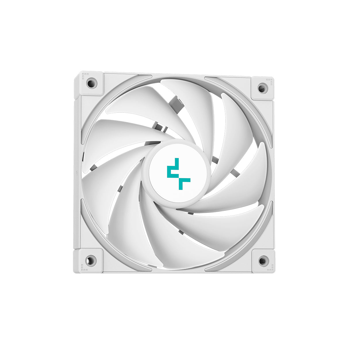 Deepcool LT520 Infinity Mirror 240mm AIO Liquid CPU Cooler - White RGB Lighting | High Performance Cooling for Gaming PC & Workstation | Perfect for Intel/AMD Processors