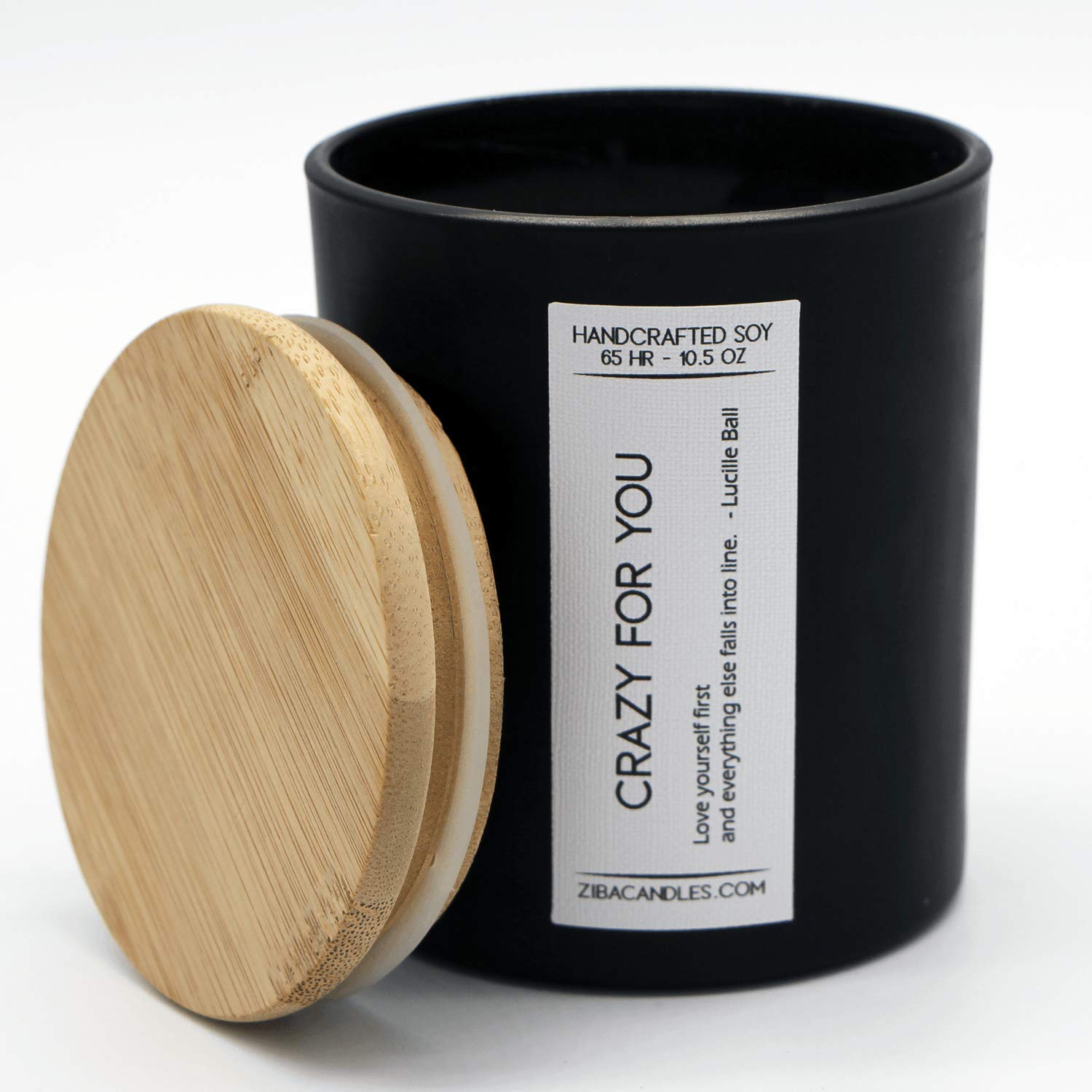 Ziba Candles - Crazy for You Men's Cologne - Saffron, Black Currant, Anise & Amber Scent with Patchouli, Cedar & Vanilla Notes | Premium Masculine Fragrance for Date Nights, Gifts & Everyday Confidence Boost