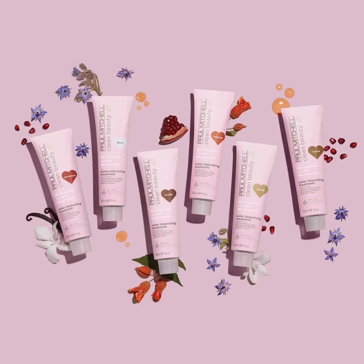 Clean Beauty Color Depositing Hair Treatment - Vegan & Cruelty-Free Semi-Permanent Hair Color for Brunettes & Blondes | Perfect for At-Home Salon Results & Special Occasions