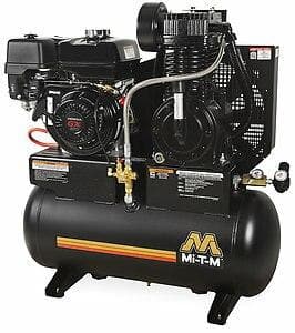 20 Gallon Single Stage Electric Air Compressor - AM2 SH09 20M - Powerful & Quiet for Home Garage, Workshop, DIY Projects & Inflating Tires