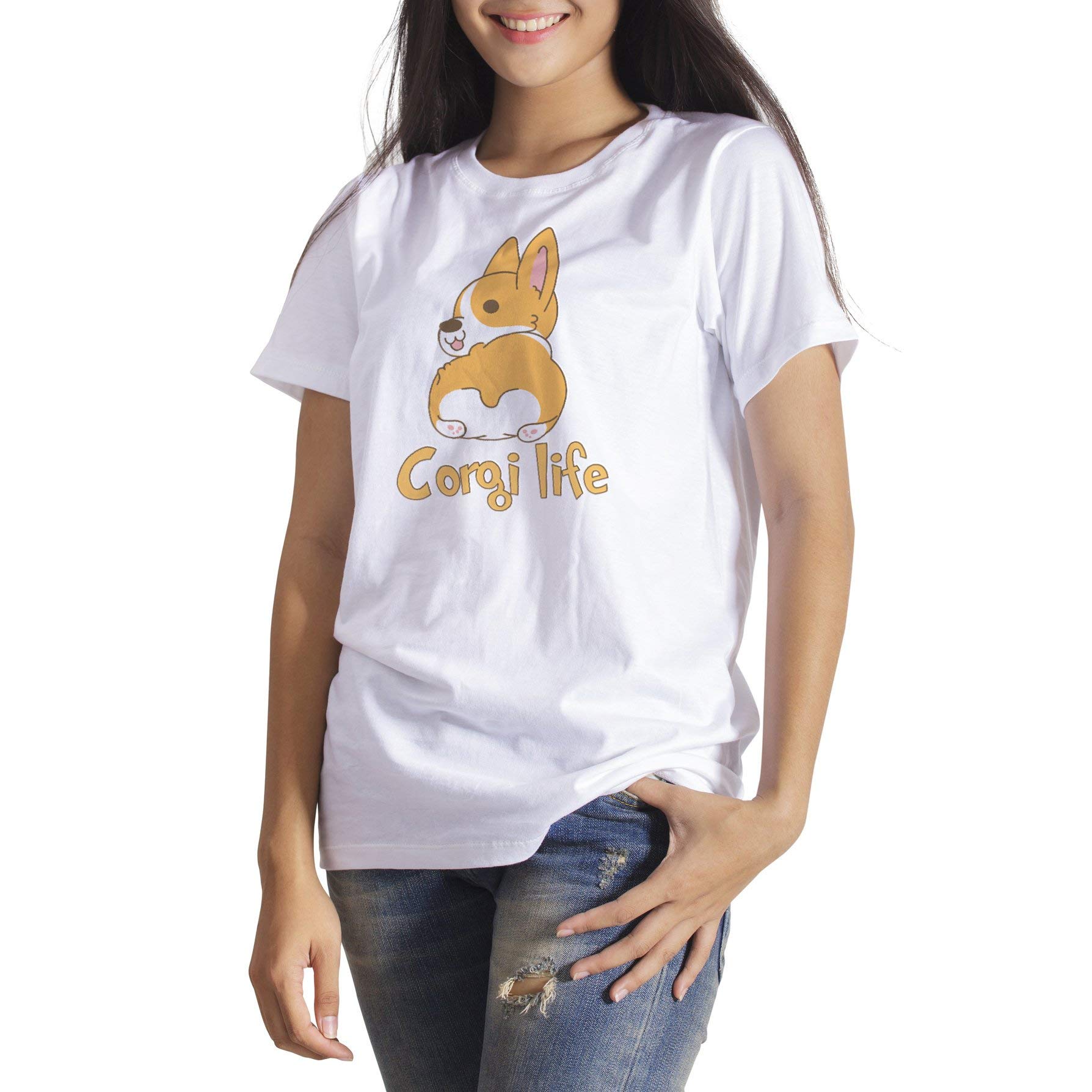 Corgi Lover T-Shirt - Welsh Corgi Graphic Tee for Men & Women - Perfect for Dog Lovers, Pet Owners & Corgi Enthusiasts