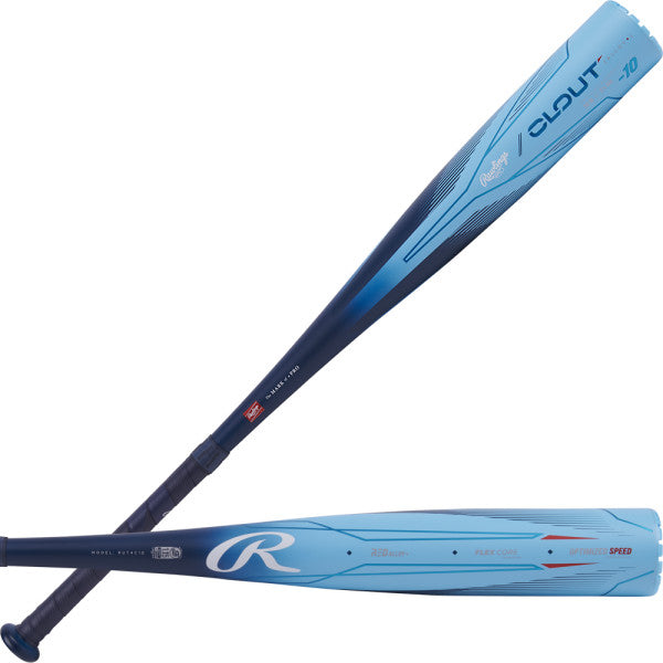 Rawlings Clout 10 (2 3/4 Barrel) USSSA Baseball Bat RUT4C10 - Perfect for Youth & Adult Baseball Games, Tournaments & Training