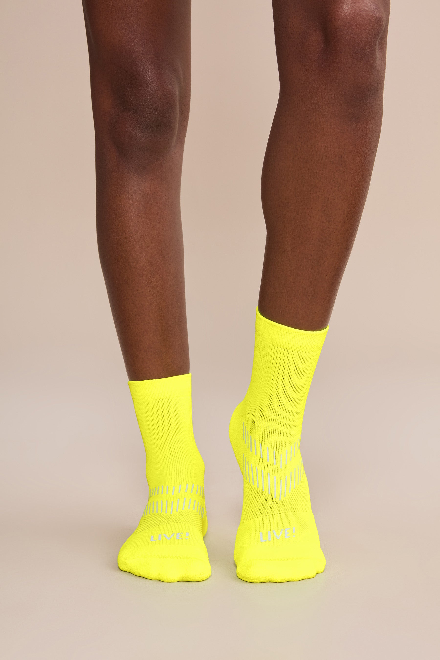 Unisex Reflex Run Socks for Men & Women - Breathable Cushioned Athletic Socks for Running, Jogging, Gym Workouts & Sports Activities