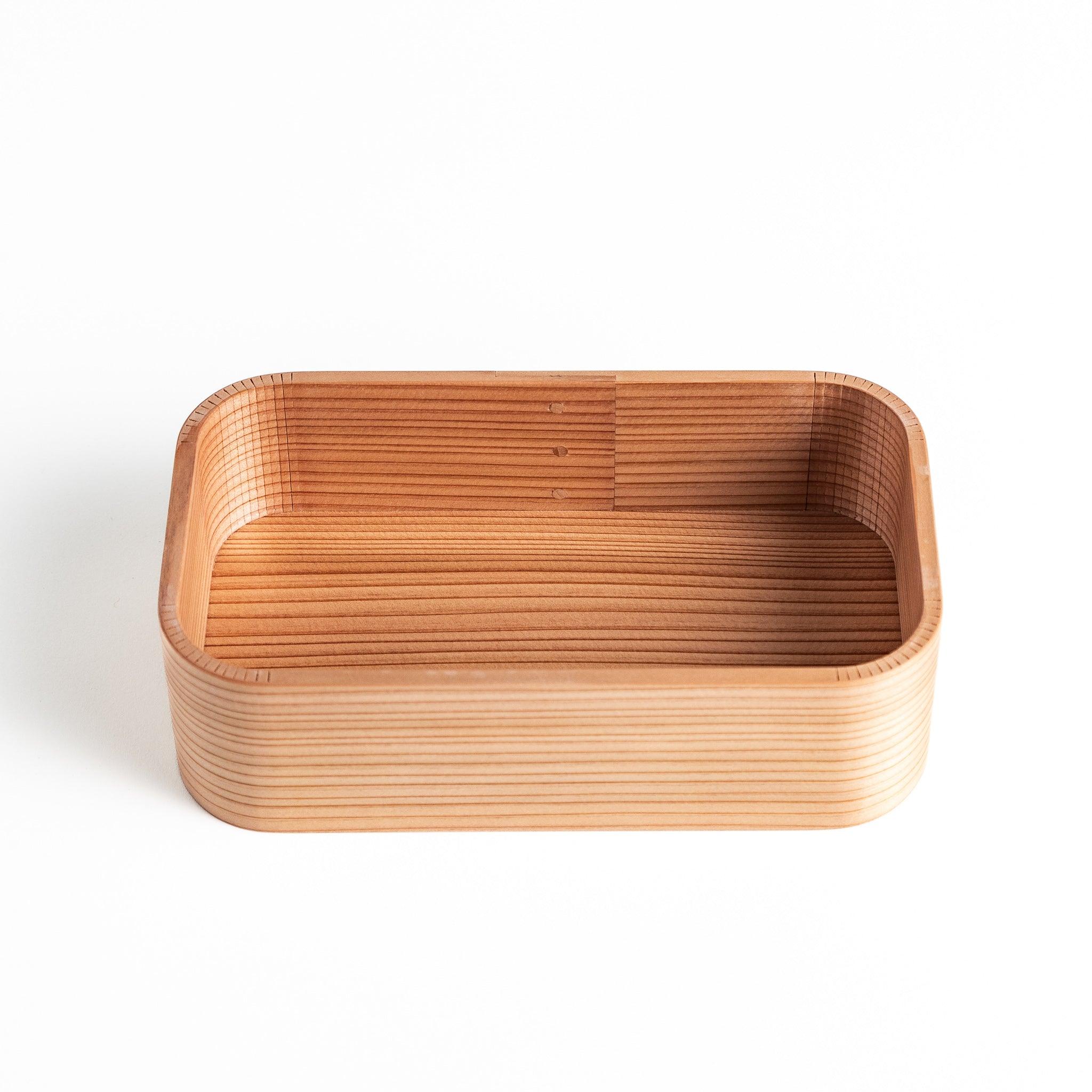 Handcrafted Artisan Cedar Bento Box - Eco-Friendly Japanese Lunch Box for Office, School & Picnics - Perfect for Meal Prep & Healthy Eating