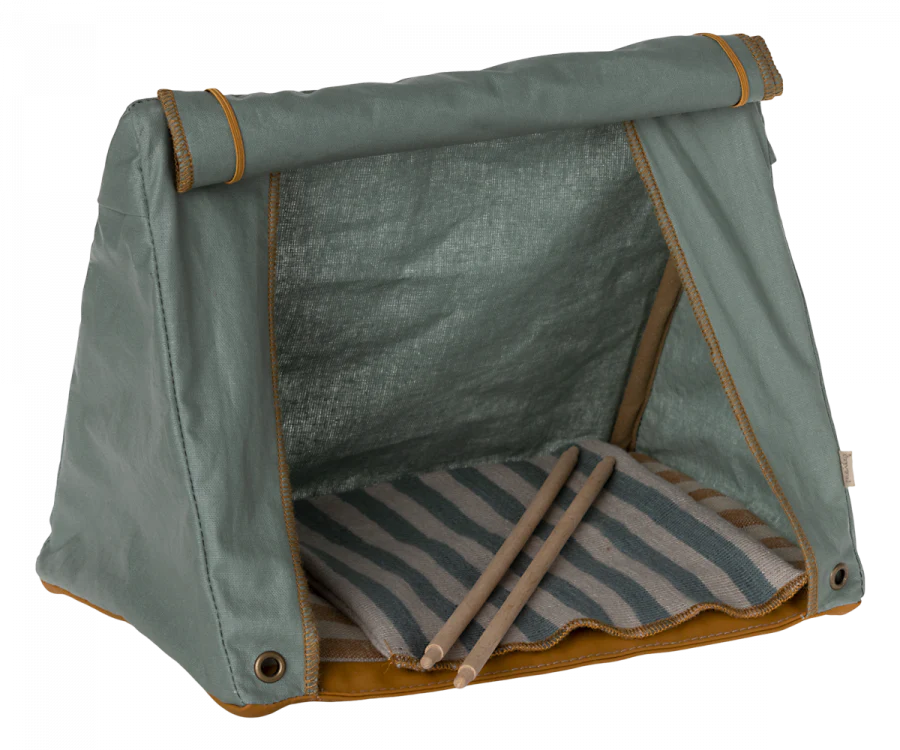 Happy Camper Mouse Tent - Cozy Pet House for Hamsters & Small Animals - Perfect for Cage, Playpen & Travel Use