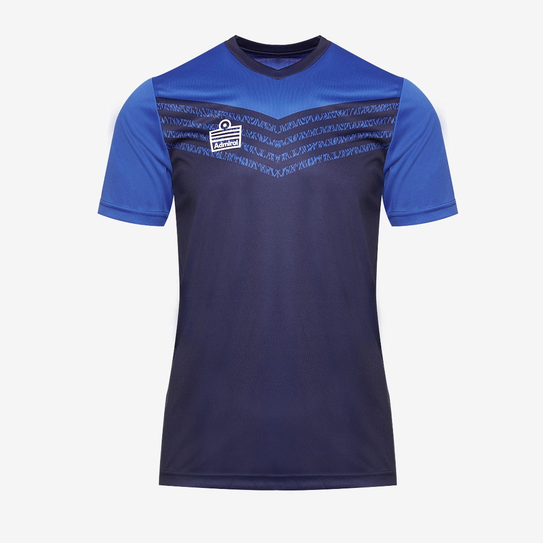 Flare SS Football Shirt - Royal/Navy Color - Breathable Performance Jersey for Men & Women - Perfect for Training, Matches & Fan Wear