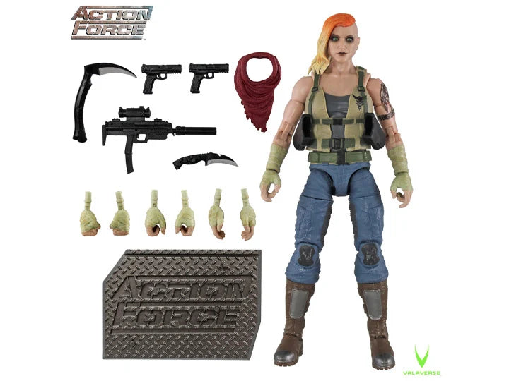 Action Force Series 3: Pandora Reissue Action Figure - Collectible Military Toy for Display & Play - Perfect for Collectors, Gift Giving & Action Scenes